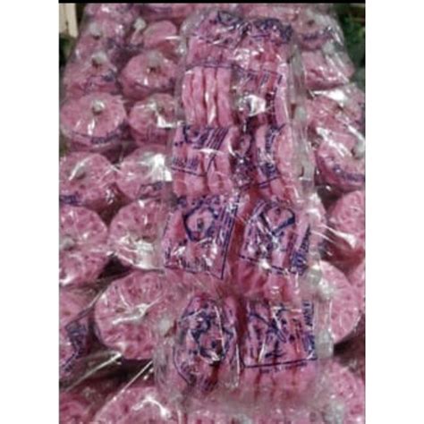 Jual Kerupuk Palembang Cap Ikan Bawal Kerupuk Bawal Pink Isi 10pcs