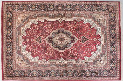 Red Persian Rug, Jammu Kashmir Rug