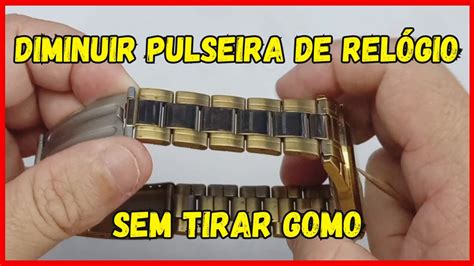 Como Diminuir A Pulseira Do Relogio - Como Diminuir Pulseira de Relógio sem Tirar Gomo. Faça Você Mesmo - YouTube