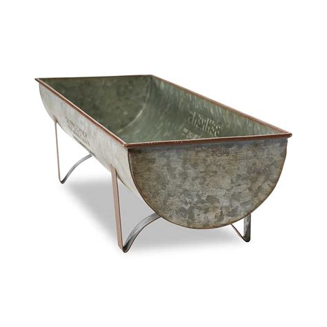 Galvanized Water Trough