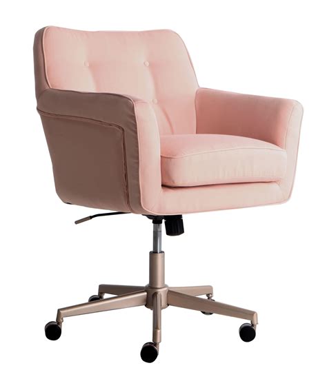 Pink Office Chair With Arms / Pink Office Chair Home Office Chair ...