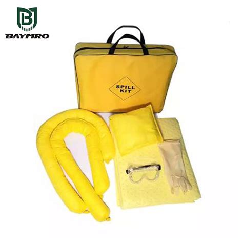 30l Polypropylene Chemical Hazardous Protective Oil Absorbent Kit For