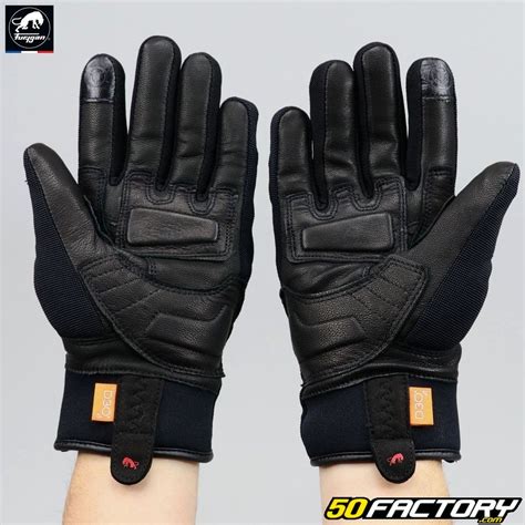 Gloves Furygan Jet All Season D3O CE Approved Black And Red Motorcycle