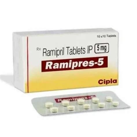 Ramipres Mg Tablet At Rs Stripe Anti Hypertensive Drug In