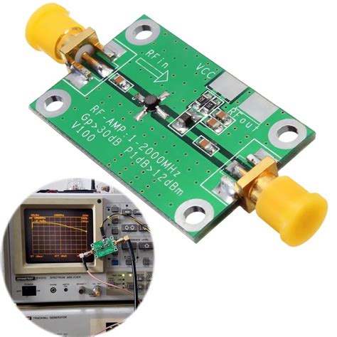 Mhz Ghz Faible Bruit Lna Rf Large Bande Module Amplificateur