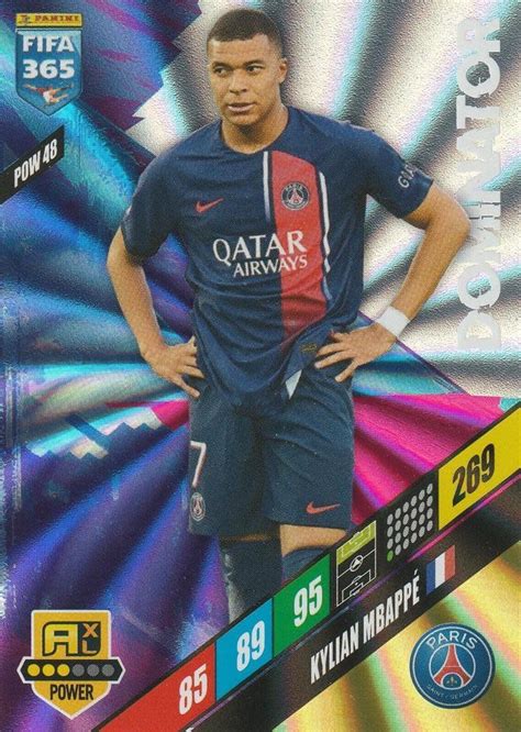 Trading Cards Kylian Mbappe Panini Fifa Collection