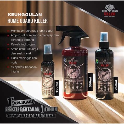 Jual HOMEGUARD KILLER PEMBASMI SEMUT SERANGGA CAIRAN ANTI KECOA KUTU