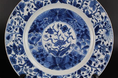 Proantic Plat En Porcelaine De Chine Kangxi Yongzheng 18ème Siècl