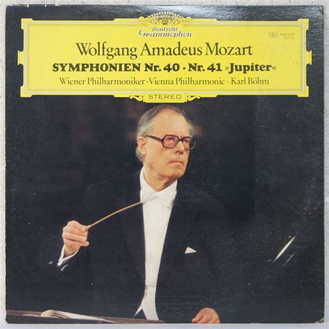 I Lp Karl Bohm Mozart Symphonien Nr Nr Jupiter Mg