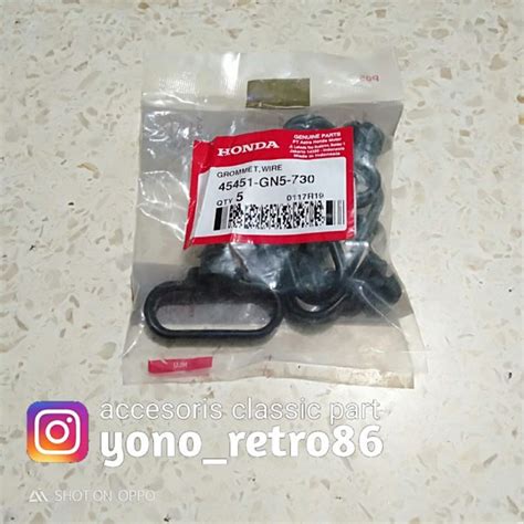 Jual Grommet Wire KARET Gantungan Kabel Spidometer Pengeriman Honda