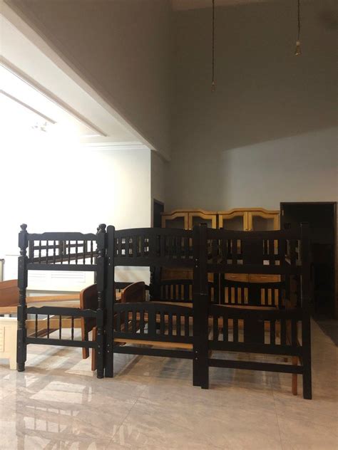 Bunk Bed Tempat Tidur Susun Tingkat Ranjang Tingkat Stok Banyak