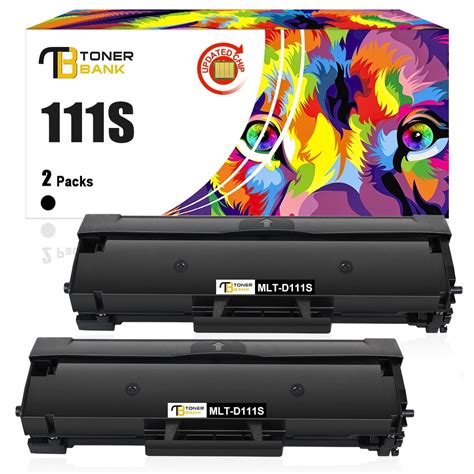 Toner Bank 2 Pack Compatible Toner Cartridge Replacement For Samsung Mlt D111s Xpress Sl M2020