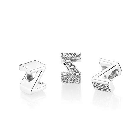 Pandora Charm En Plata De Ley Letra Z Maistendencia