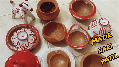 মৃৎশিল্প Matir Hari Patil Pottery শখের খেলনা Kitchen Set Made