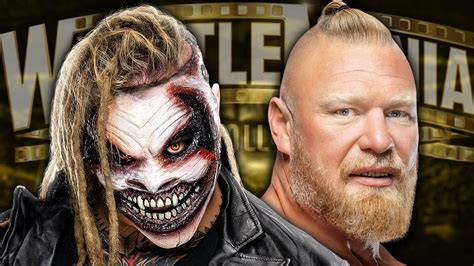 Bray Wyatt Vs Brock Lesnar At Wrestlemania Youtube