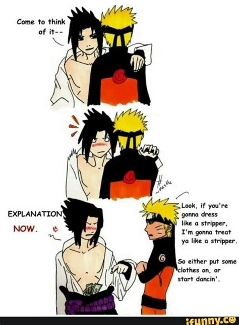 Naruto And Sasuke Funny Text Naruto Naruto Funny Naruto Comic