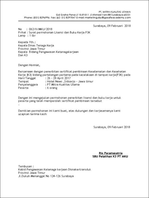 Contoh Format Surat Permohonan Penilaian Aset Ke Kpknl Surat