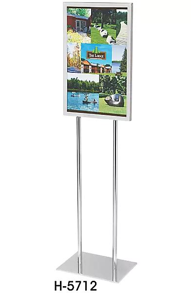 Standing Sign, Floor Standing Sign Holders in Stock - ULINE