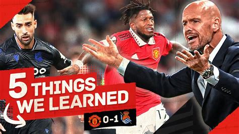 Fred And Maguire Weak 5 Things We Learned Man United 0 1 Real