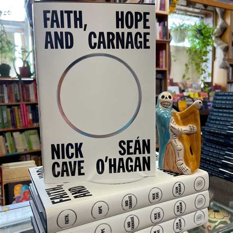 Nick Cave Signed Faith Hope Carnage The Book Beat Gallery