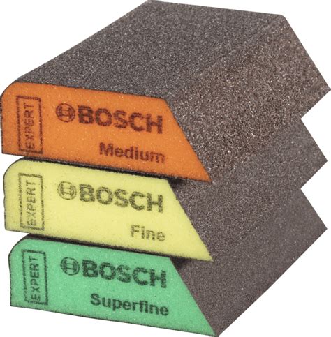 Bosch Standard Sanding Block 69 X 97 X 26 3 Pack Brand Code