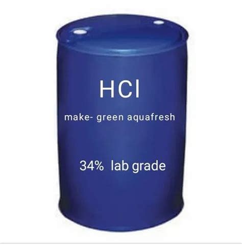 HCL Liquid At Rs 5 Kg Hydrochloric Acid Cp Grade In Behror ID