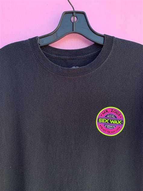 Neon Mr Zogs Sex Wax Graphic T Shirt Boardwalk Vintage