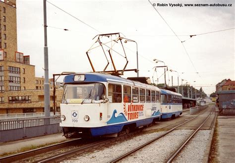 Fotografie ČKD Tatra T3M 709 Dopravní podnik Ostrava Ostrava Moravská