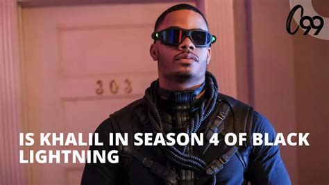 Is Khalil In Season 4 Of Black Lightning Black Lightnings Sets