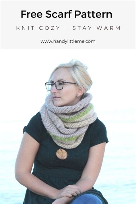 Easy Infinity Scarf | The Philomena - Handy Little Me