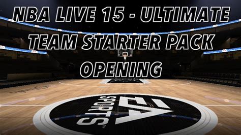 Nba Live 15 Ultimate Team Starter Pack Opening Youtube