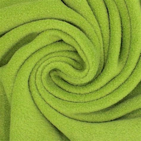 Fleece fabric - green