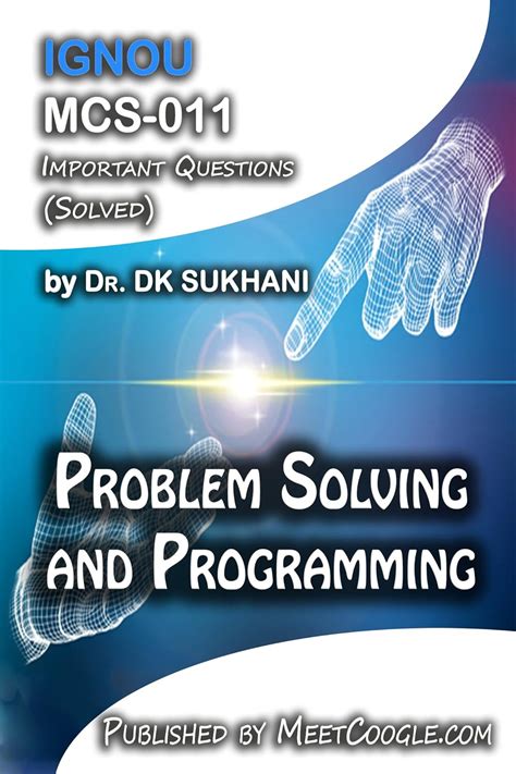 Amazon MCS 011 Problem Solving And Programming IGNOU MCA