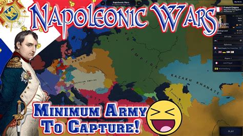 Update Age Of Civilization Ii Napoleonic War And Minimum Capture Army Youtube