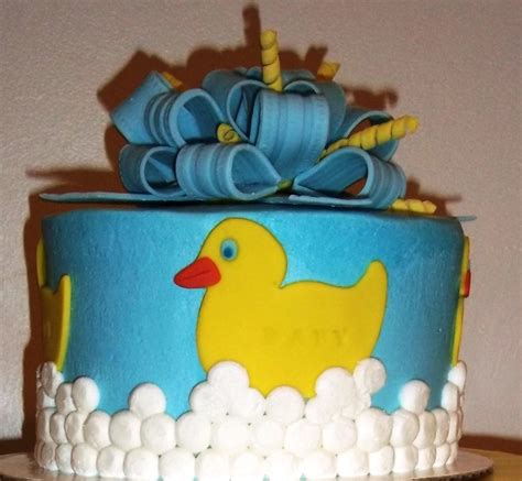 Rubber Ducky Cake - CakeCentral.com