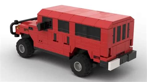 Hummer H Lego Moc Instructions