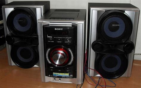 Sony Mhc Ec P Mini Hi Fi Component System Am Fm Cd With Speakers