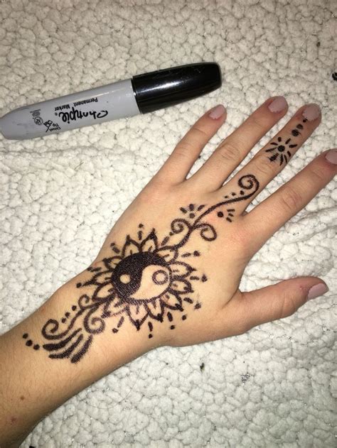 Tattoos To Draw On Hand Easy – KingMeme