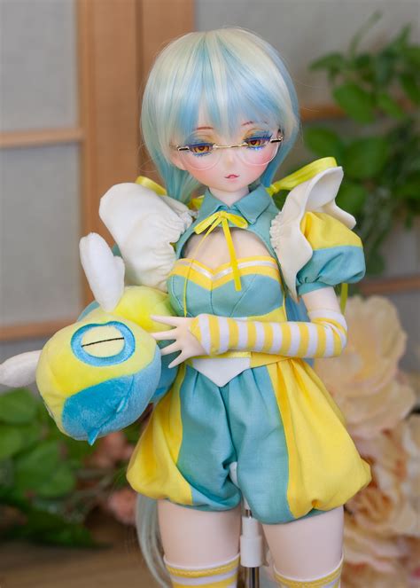 Custom Faceup for Imomodoll Tiamat – Jadepixel Doll Lab