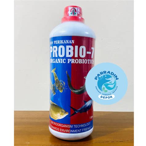 Jual PROBIO 7 Organik Probiotik 1LT Pemacu Pertumbuhan Ikan Memperbaiki