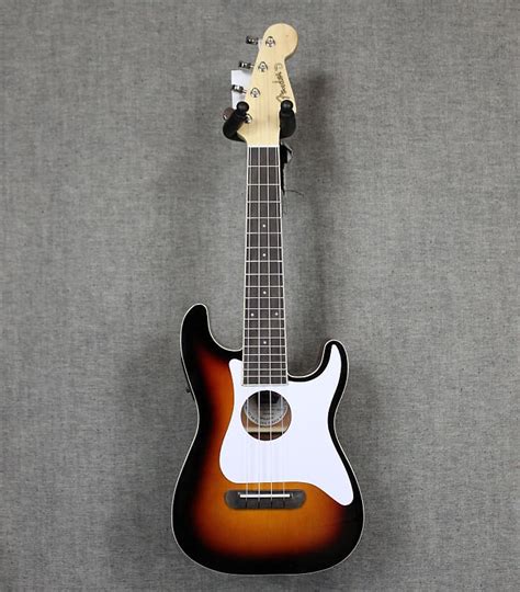 Fender Fullerton Strat Ukulele 2020 Sunburst Reverb