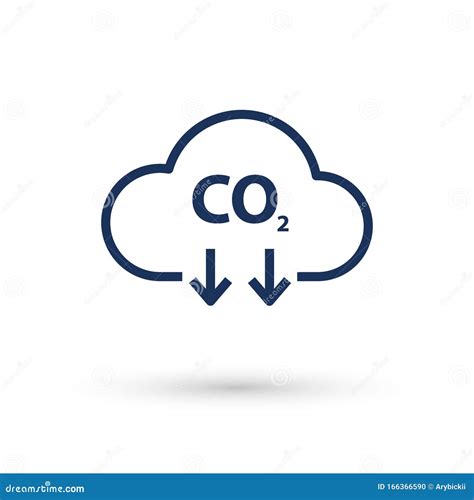 Co2 Emissions Vector Icon Stock Vector Illustration Of Environment