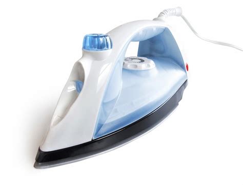 premium photo iron  white background