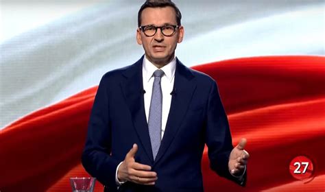 Mateusz Morawiecki Po Pierwszym Pytaniu W Debacie Tvp Wszyscy Na