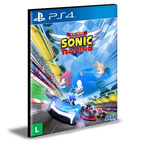 Team Sonic Racing Ps4 Psn Mídia Digital Mudishop