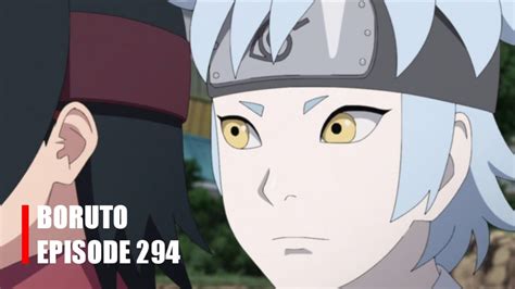 BORUTO EPISODE 294 Hal Yang Pertama Kali Dirasakan Mitsuki Boruto