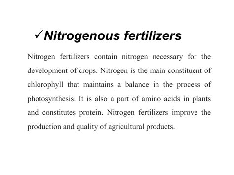 Classification Of Fertilizers Ppt