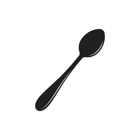 spoon icon vector 25782674 Vector Art at Vecteezy