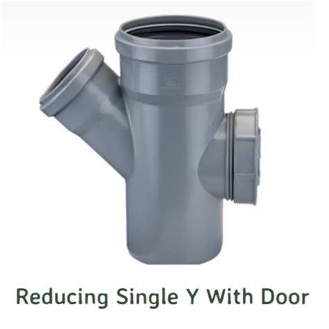 Pvc Jain Swr Reducing Single Y With Door At Best Price In Kanpur Id