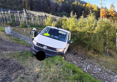 Lieferwagen Bleibt Stecken Unsertirol